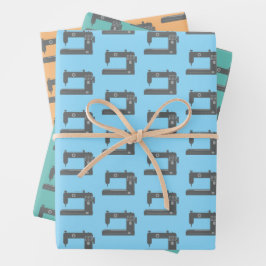 Schneidemaschine Elegant Orange Blue Green Geschenkpapier Set