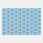 Schneidemaschine Elegant Orange Blue Green Geschenkpapier Set (Vorderseite)