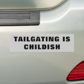 Schneiden ist Childisch (breit) Autoaufkleber (Auf Auto)