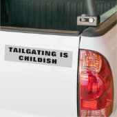 Schneiden ist Childisch (breit) Autoaufkleber (Auf Lkw)