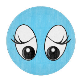 Schneiden mit Neugier Augen - Ihre Farben Schneidebrett