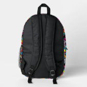 Schneiden & Nähen Bedruckter Rucksack (Rückseite)