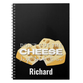 Schneiden Sie den Käse nicht einfach in lustiger Z Notizblock