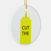 SCHNEIDEN SIE DEN SENF KERAMIKORNAMENT (Rechts)