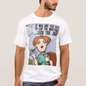 Schneiden Sie den Senf T-Shirt (Vorderseite)