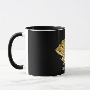 Schneiden Sie es aus! Ich kann Frosch-Tasse nicht Tasse