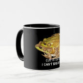 Schneiden Sie es aus! Ich kann Frosch-Tasse nicht Tasse (Vorderseite Links)