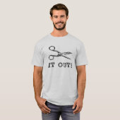 Schneiden Sie es Scissors heraus T-Shirt (Vorne ganz)