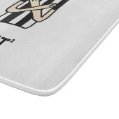 SCHNEIDEN Sie hackendes Glasbrett Schneidebrett (Ecke)