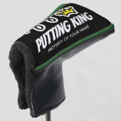 Schneiden Sie King Funny maßgeschneidertes Golftap Golf Headcover (3/4 Vorderseite)
