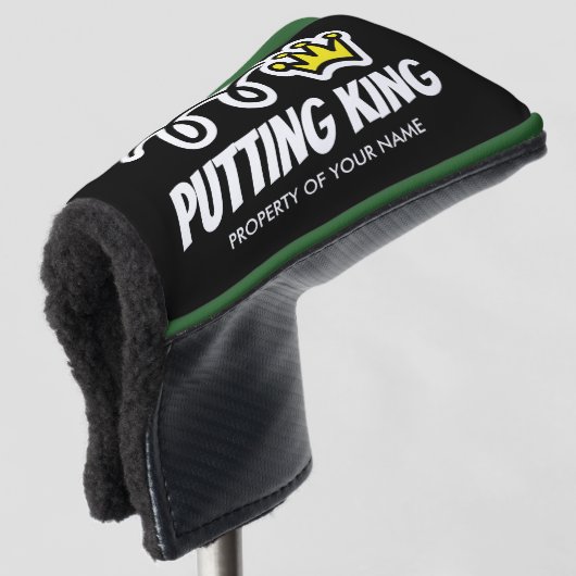 Schneiden Sie King Funny maßgeschneidertes Golftap Golf Headcover (3/4 Vorderseite)