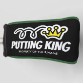Schneiden Sie King Funny maßgeschneidertes Golftap Golf Headcover (Vorderseite)