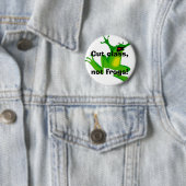 Schneiden Sie Klasse, nicht Frösche! Button (Beispiel)