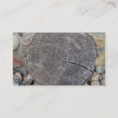 Schneiden Sie Klotz, Visitenkarte (Rückseite)