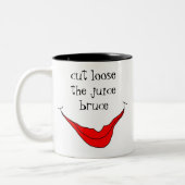 schneiden Sie lose die Saft Bruce-Kaffee-Tasse Zweifarbige Tasse (Links)