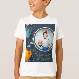 Schneiden Sie Paper Art Crown Custom Foto Gast of  T-Shirt