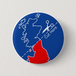 Schneiden Sie Schottland von Großbritannien Button