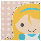 Schneiden Sie u. nähen Sie Alicen im Wunderland - Stoff (Muster)