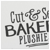 Schneiden Sie u. nähen Sie Bäckerei-Gewebe - Spaß