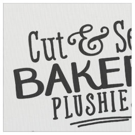 Schneiden Sie u. nähen Sie Bäckerei-Gewebe - Spaß Stoff