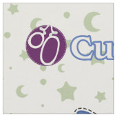 Schneiden Sie u. nähen Sie blauen Drachen - Stoff (Nahaufnahme)