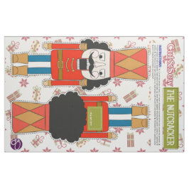 Schneiden Sie u. nähen Sie roten Nussknacker - DIY Stoff