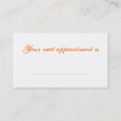 Schneiden Terminkarte (Rückseite)