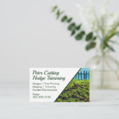 Schneiden und Beschneiden Visitenkarte (Stehend Vorderseite)