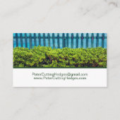 Schneiden und Beschneiden Visitenkarte (Rückseite)