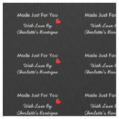 Schneiden und Nähen von Handwerkszeug, Nähetikette Stoff (Nahaufnahme)