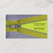 Schneiden Visitenkarte (Rückseite)