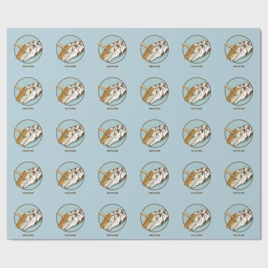 Schneiden von Kuh Geschenkpapier (Flach)