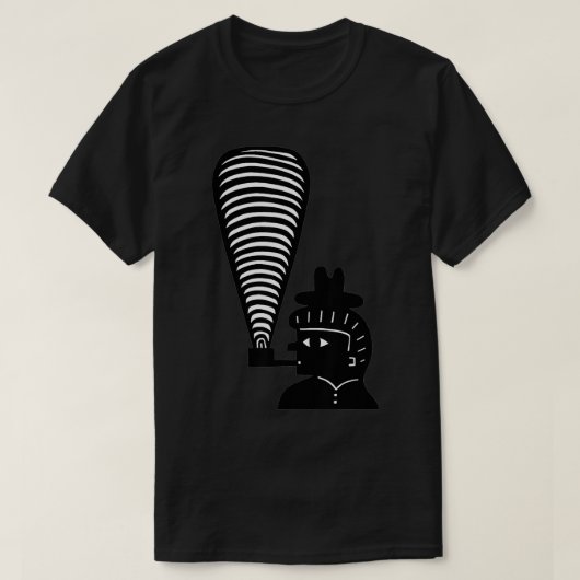 Schneiden von Rauchtpapier durch Jad Fair T-Shirt (Design vorne)