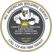 Schneiden von Schweißschweißgeräten Aufkleber (Vorderseite)