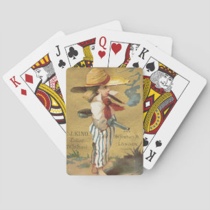 Schneiden, Zigarren & Children London Life Spielkarten