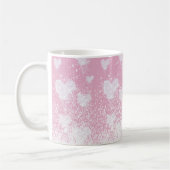 schneidende Herzen Kaffeetasse (Links)