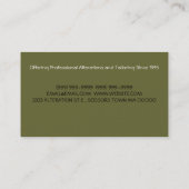 Schneider, Änderungen, Schneiden, Seamstress, Schn Visitenkarte (Rückseite)