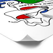 Schneider Coat of Arms Custom v2 Poster (Ecke)