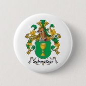 Schneider-Familienwappen Button (Vorderseite)