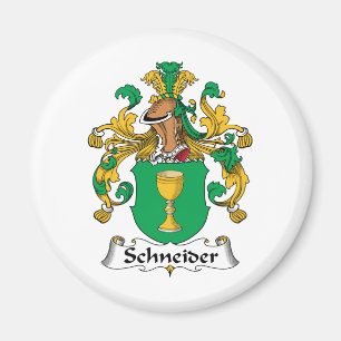 Schneider-Familienwappen Magnet