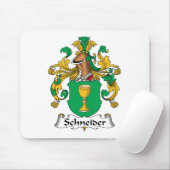 Schneider-Familienwappen Mousepad (Mit Mouse)