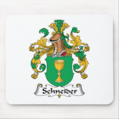 Schneider-Familienwappen Mousepad (Vorne)