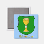 Schneider Family Shield Magnet (Vorderseite/Rückseite)