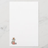 Schneider-Maus auf Spule des Fadens Briefpapier (Vorderseite)