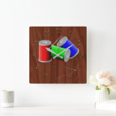 Schneider Quadratische Wanduhr (Zuhause)