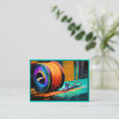 Schneider, Seamstresskarte Visitenkarte (Stehend Vorderseite)