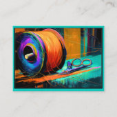 Schneider, Seamstresskarte Visitenkarte (Vorderseite)