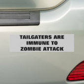 Schneider sind gegen Zombie-Angriffe immun Autoaufkleber (Auf Auto)