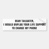 Schneider sind nicht so wichtig wie mein Handy-Sto Autoaufkleber (Vorne)