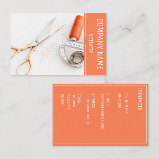 Schneider Visitenkarte (Vorne/Hinten)